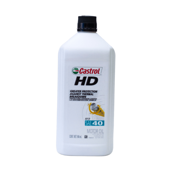 Hd Motor Oil 40 Sp | 12 X 1 Quart | Castrol