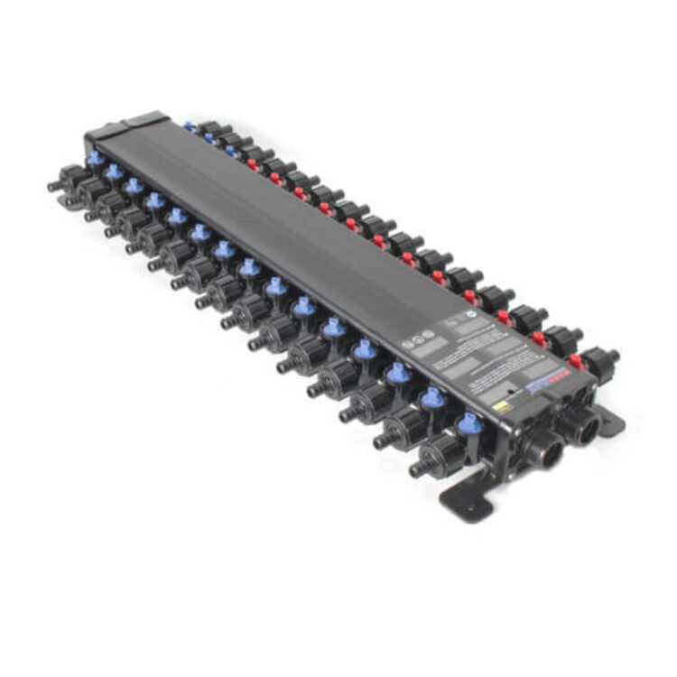 Manabloc Pex Press Manifold 36 Ports 1/2" FT Farfan Limited