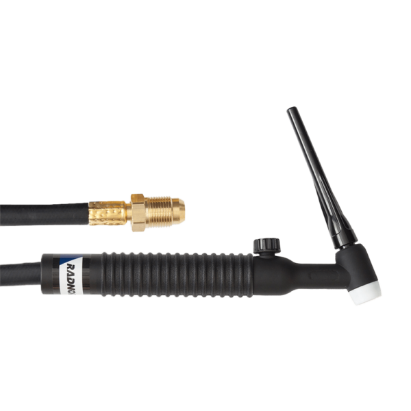 RADNOR? 26FV-12-R 200 Amp Air Cooled TIG Torch With 60? Flexible Head And 12.5' Cable